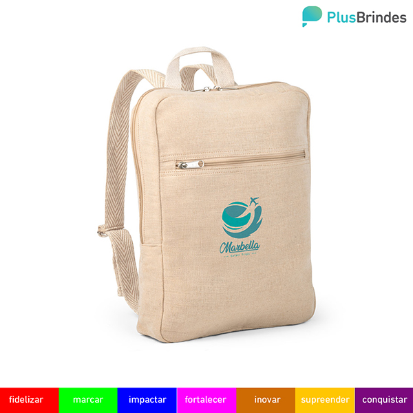 Sustentabilidade e estilo em destaque: conheça a mochila 938 da Plus Brindes na Brazil Promotion