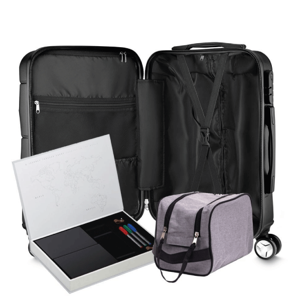 EXPLORE O MUNDO COM ESTILO: KIT VIAGEM PERSONALIZADO IMPRIMUS